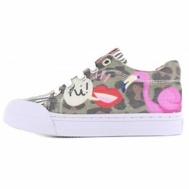 Sneaker Go Banana's Flamingo Leopard Pink Mädchen-Schuhgröße 24