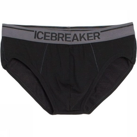 Ondergoed Icebreaker Men Anatomica Briefs Black