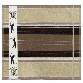 Keukendoeken DDDDD Golf Taupe (Set van 6)