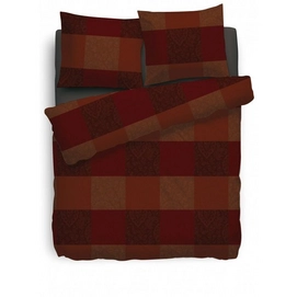 Bettwäsche Refined Gonda Rot Mako-Satin