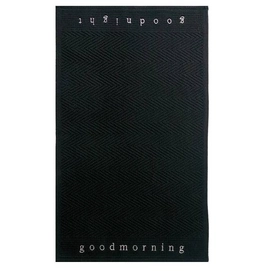 Badmat Good Morning Zwart Aquanova