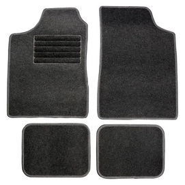 Mattenset Carpoint Type A Grafiet (4-delig)