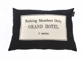 Hondenkussen Lex&Max Bench Grand Hotel Zwart