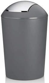 Prullenbak Kela Marta Swing 25L Grey