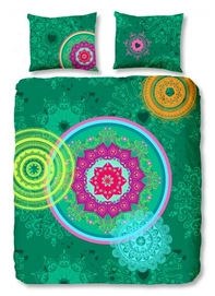 Dekbedovertrek HIP Mandala Green Katoen