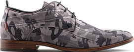 Rehab Men Greg Nub Croco Army Dark Grey