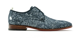 Rehab Men Greg Pixel Dark Blue