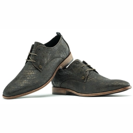 Rehab Men Greg Snake Camo Dark Grey