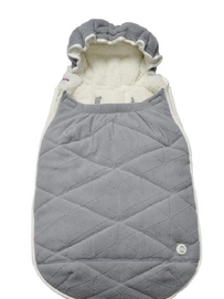 Voetenzak Lodger Mini-Bunker Fleece Quilt Greige