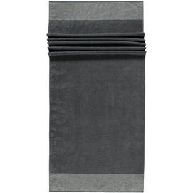 Sauna Towel Cawö Two-Tone Dark Grey