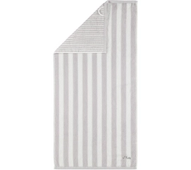 Handdoek S Oliver Bath Stripes Grijs (set van 3)