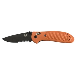 Taschenmesser Benchmade Griptilian Serrated Orange