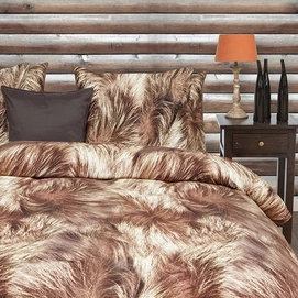 Dekbedovertrek Refined Grizzley Taupe Flanel