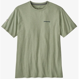 T-Shirt Patagonia Unisexe Fitz Roy Icon Responsibili Tee Salvia Green
