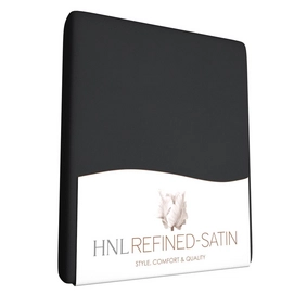 Satijnen Hoeslaken Refined Dark Gull Grey