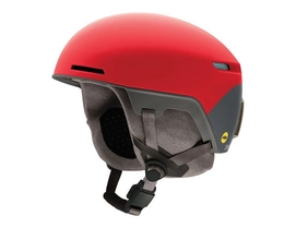 Ski Helmet Smith Code MIPS Matte Fire Split Red