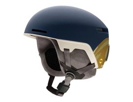 Skihelm Smith Code Mips Matte Navy Camo