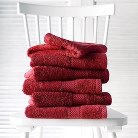 Handtücher De Witte Lietaer Helene Jester Red (6er Set)