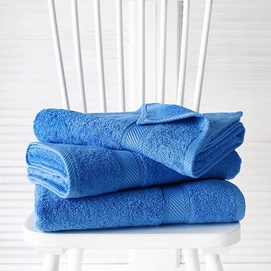 Duschhandtuch De Witte Lietaer Helene Directoire Blue (3er Set) (70 x 140 cm)