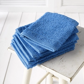 Waschlappen De Witte Lietaer Helene Directoire Blue (6er Set)