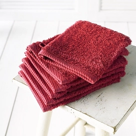 Waschlappen De Witte Lietaer Helene Jester Red (6er Set)