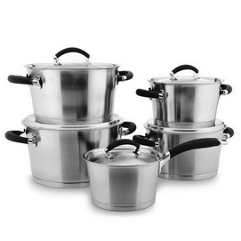 Ensemble de casseroles Habonne Forte 5 Pièces