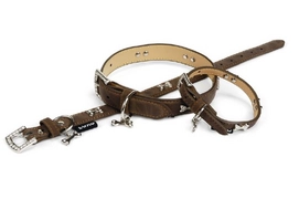 Halsband Luxo Beeztees Classy Brown