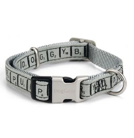 Halsband Beeztees Typo Grijs