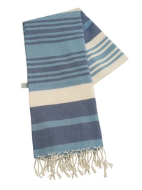 Hamamdoek ZusenZomer Blauw Melodi