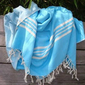 Hamamdoek ZusenZomer Storm Turquoise