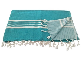 Hamamdoek ZusenZomer Storm XL Sea Green