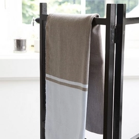 Serviette Hammam House in Style Bodrum Brun/Gris