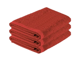 Badhanddoek Playwater Peach (set van 3)