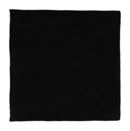 Handdoek ASA Selection Kitchen Textiles Cotton Cloth Knitted Black Black (Set van 2) - 30 x 30 cm