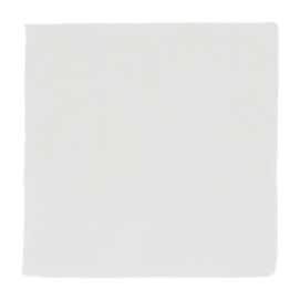 Handdoek ASA Selection Kitchen Textiles Cotton Cloth Knitted White (Set van 2) - 30 x 30 cm