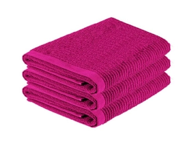 Badhanddoek Playwater Fuchsia (set van 3)