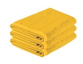 Handdoeken Playwater Geel (set van 3)