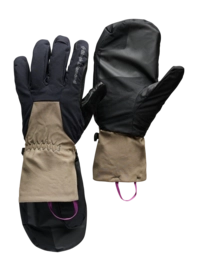 Handschoen Black Diamond Unisex Cirque Gloves Black/Walnut PrimaLoft