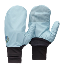 Handschoen Black Diamond Unisex Distance Series Carbon/Glacier Gridtech Storm Hood Gloves Gridfleece