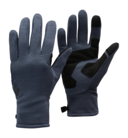 Handschoen Black Diamond Unisex Heavyweight Wool Liners Charcoal