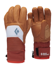 Handschoen Black Diamond Women Impulse Gloves Henna/Belay Blue GORE-TEX