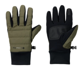 Handschoen Columbia Men Powder Lite II Glove Stone Green Omni-Heat Reflective