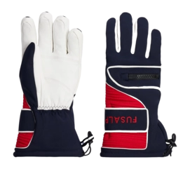 Handschoen Fusalp Unisex Slalom Glove Marin/Racing/Neige PrimaLoft