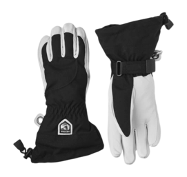 Handschoen Hestra Women Heli Ski Female Black/Offwhite