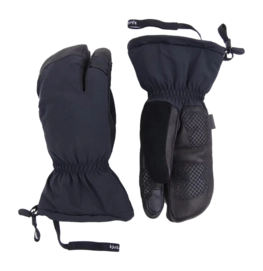 Handschoen KJUS Men 3 Finger Mitten Black Dermizax NX