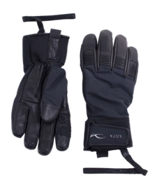 Handschoen KJUS Men Transport Gloves Black PrimaLoft