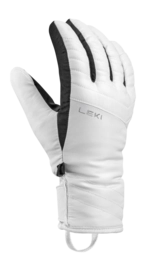 Handschoen Leki Women Sveia Zero GTX Women White Black