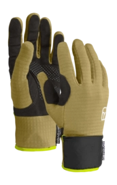 Handschoen Ortovox Herren Fleece Grid Cover Glove Sweet Alison / Black Aansluitende pasvorm