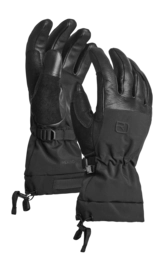 Handschoen Ortovox Herren Merino Freeride Gloves Black Raven Sympatex