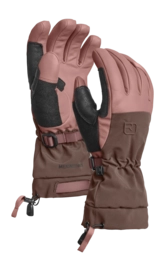 Handschoen Ortovox Dames Merino Freeride Glove Dusk Rose Sympatex